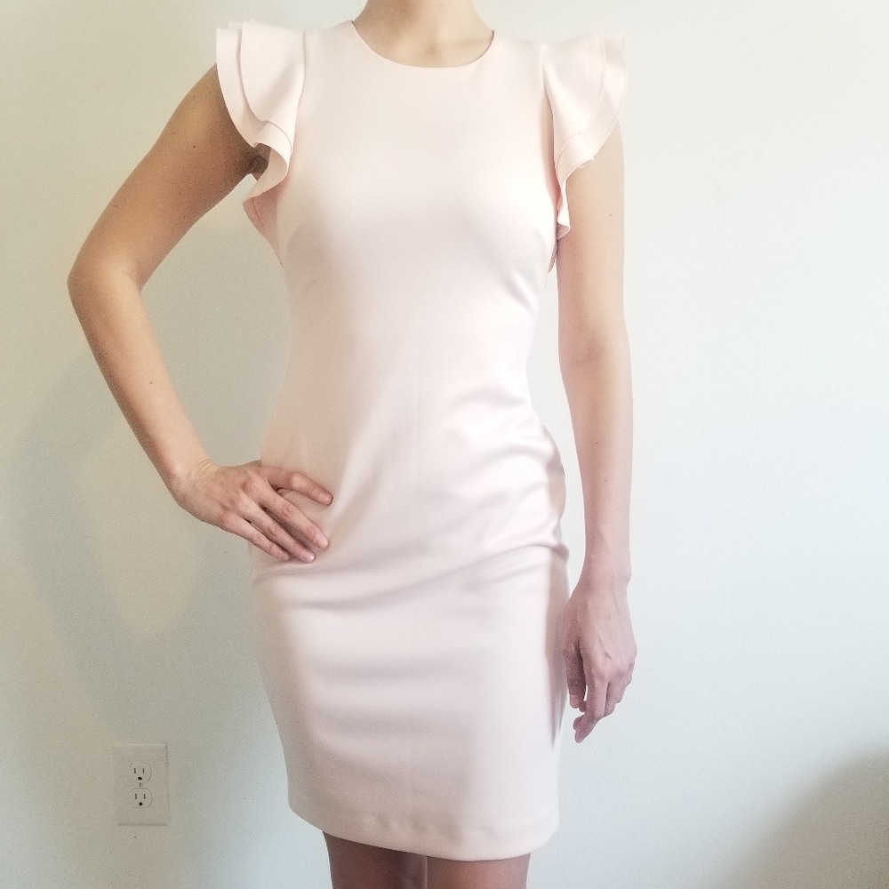 EUC - Tommy Hilfiger - Blush Pink Dress - Sz 2